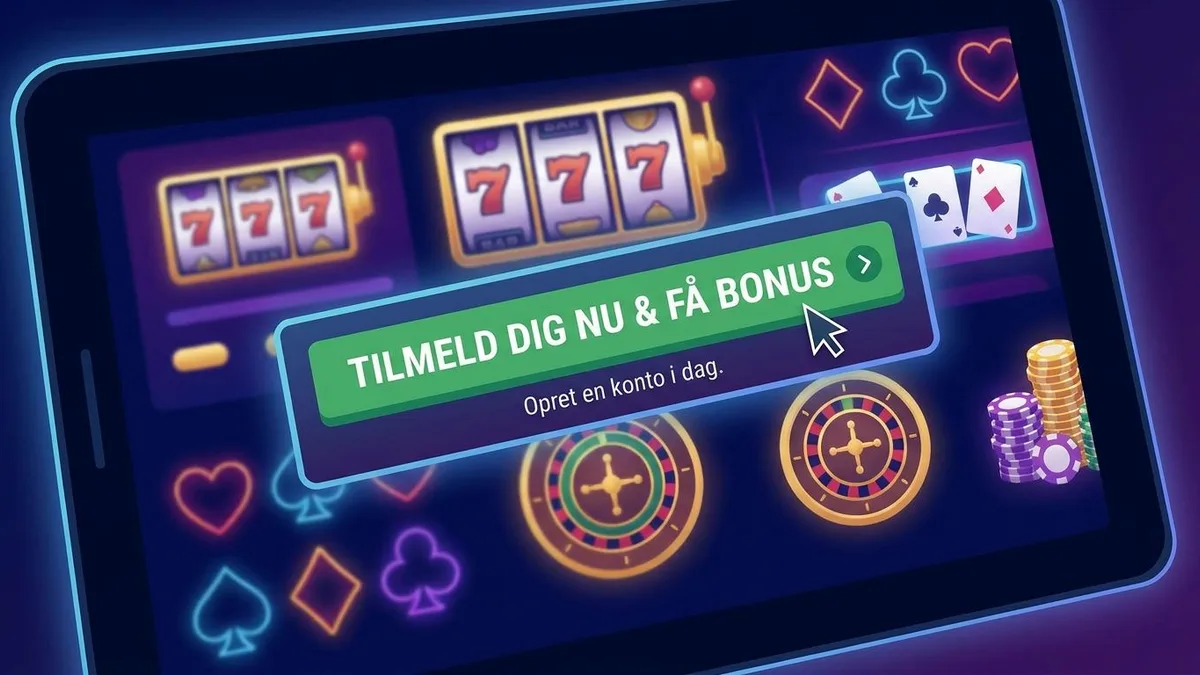 Tilmelding med bonus